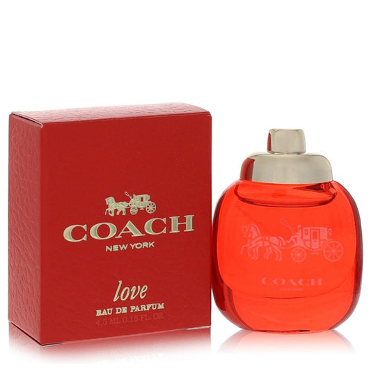 Coach Love Eau De Parfum red bottle and packaging box