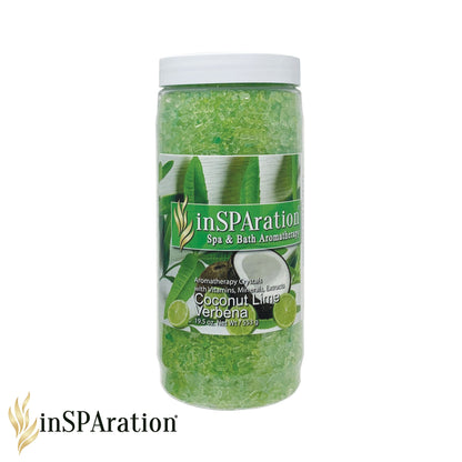 19oz inSPAration Rx Crystals – Epsom Salt for Hot Tub, Muscle Relaxing & Stress Relief Bath Salts, Spa Crystals for Hot Tubs