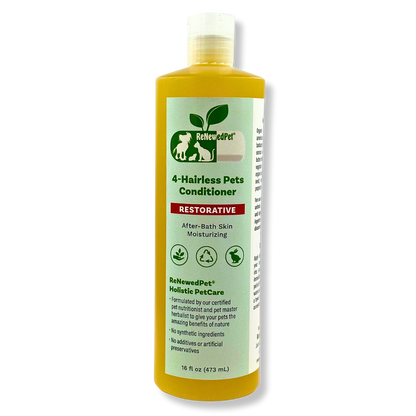 4-HAIRLESS PETS RESTORATIVE CONDITIONER