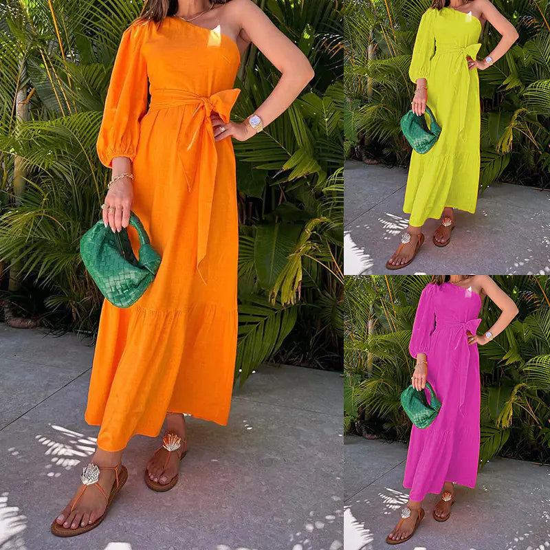 Loose Irregular Dress for Women