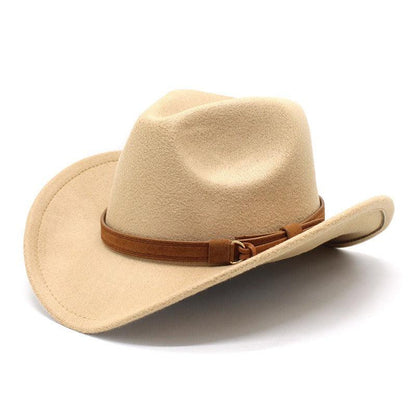 The Maverick - Classic Cowboy Hat - Durable Cotton, Stylish & Comfortable for All Seasons