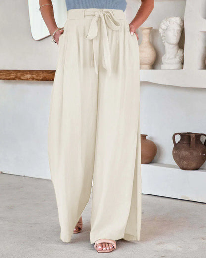 Summer Women's Plus Size Wide-Leg Sleep Pants
