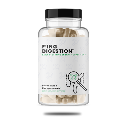 F'ing Digestion - Daily Digestive Enzyme + Probiotic Supplement