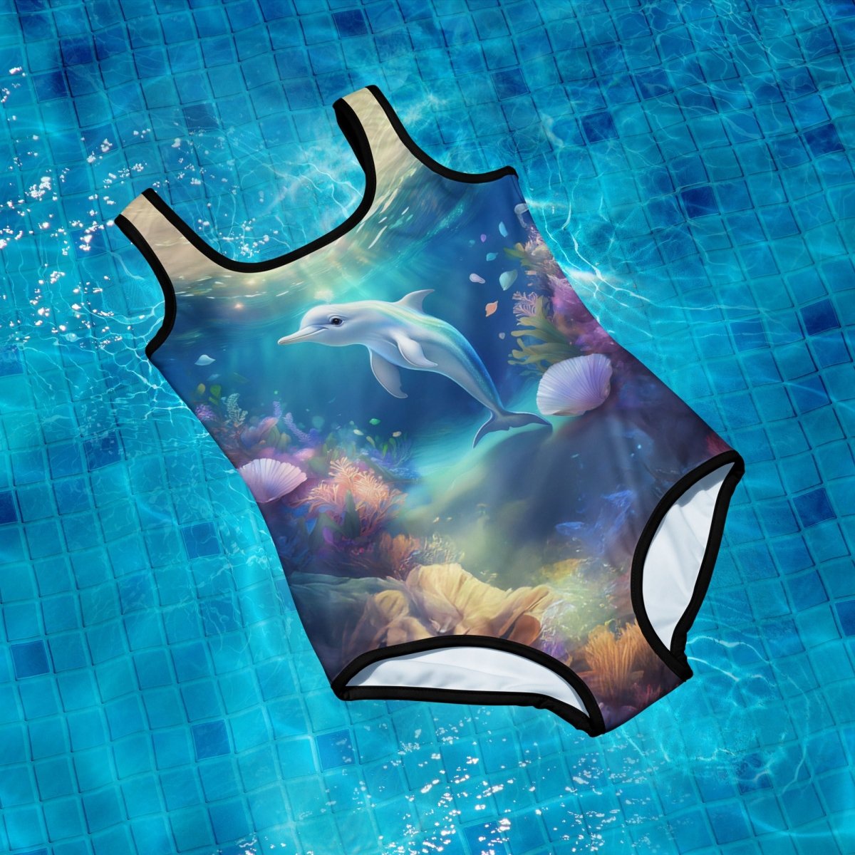 One Piece Dolphin 🐬 Swimsuit Teen Youth