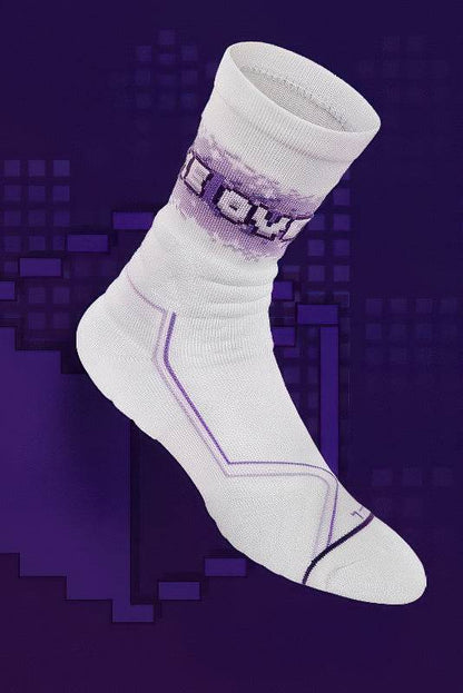 Elite Basketball Socks - High-Cut Terry Cushion Performance Crew Socks
