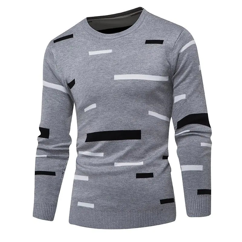 V-Neck Double Knit Sweater