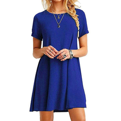 Cowgirl Chic Casual Short Sleeved Dress | Comfortable & Stylish Cowgirl Dress
