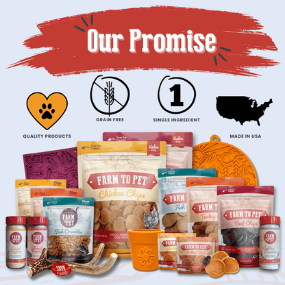 Americana Chicken Chips for Dogs | Celebrate with USA-made Dog Treats
