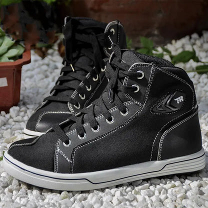Men's Summer Motorcycle Casual Riding Short Boots
