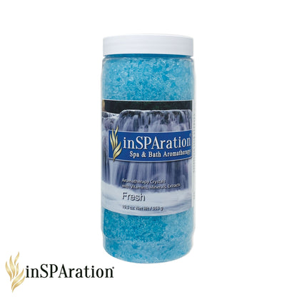 19oz inSPAration Rx Crystals – Epsom Salt for Hot Tub, Muscle Relaxing & Stress Relief Bath Salts, Spa Crystals for Hot Tubs