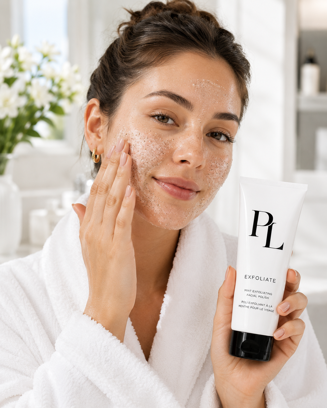 Mint Exfoliating Facial Polish | Gentle Face Scrub