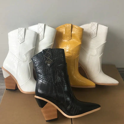 High Heels for Women ELEGANT Sweet Fashion British Style Slip-On 12CM Thin Heels Pointed Toe Office Career Women Shoes Gold 46