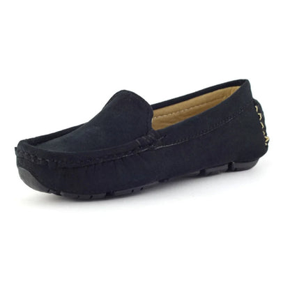 Hot Fashion Kids Shoes For Boys Girls Children Leather Shoes Classical Loafers Baby Toddler Boat Shoes Flat