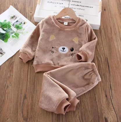 Newborn Baby Boys Clothes 2023 Autumn Baby Girls Clothes Hoodie+Pant Outfit Kids Costume Suit Infant Clothing For Baby Warm Sets