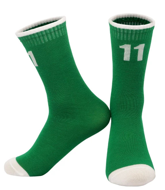 infant Kids boys children Super Star number Basketball Socks Sports training Socks Non-slip Skateboard soccer running Socks