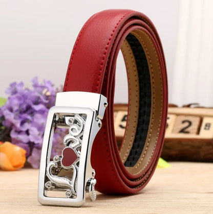 Women belts For Women's Jeans Fashion Buckle Waist Leather Strap High Quality Designer Strap belt Cinturon Mujer Cowskin belt