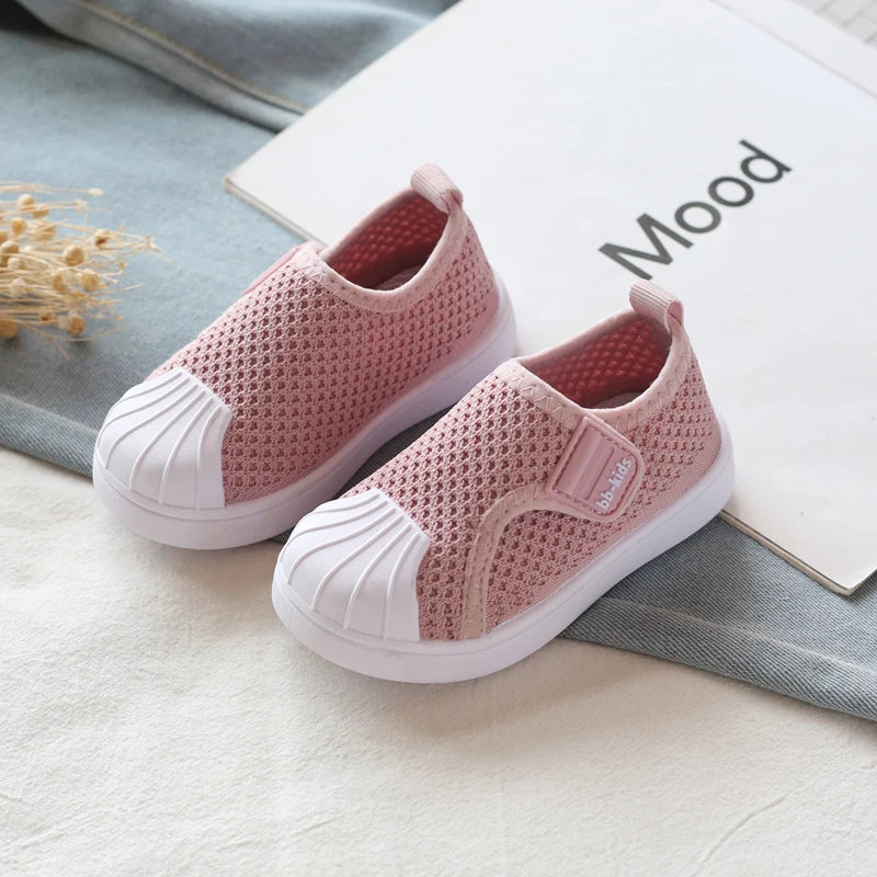 Baby Girls Boys Casual Shoes Spring Autumn Infant Toddler Shoes Comfortable Non-slip Soft Bottom Children Sneakers Kids Shoes