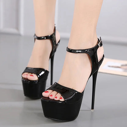 High Heels for Women ELEGANT Sweet Fashion British Style Slip-On 12CM Thin Heels Pointed Toe Office Career Women Shoes Gold 46