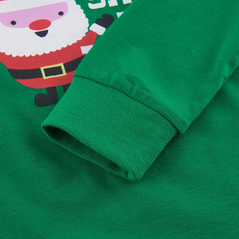 Kid Pajamas Set Baby Boy Clothes Girl Sleepwear Nightwear Children Santa Claus Christmas Pyjamas Cotton Clothing Set 2-7T
