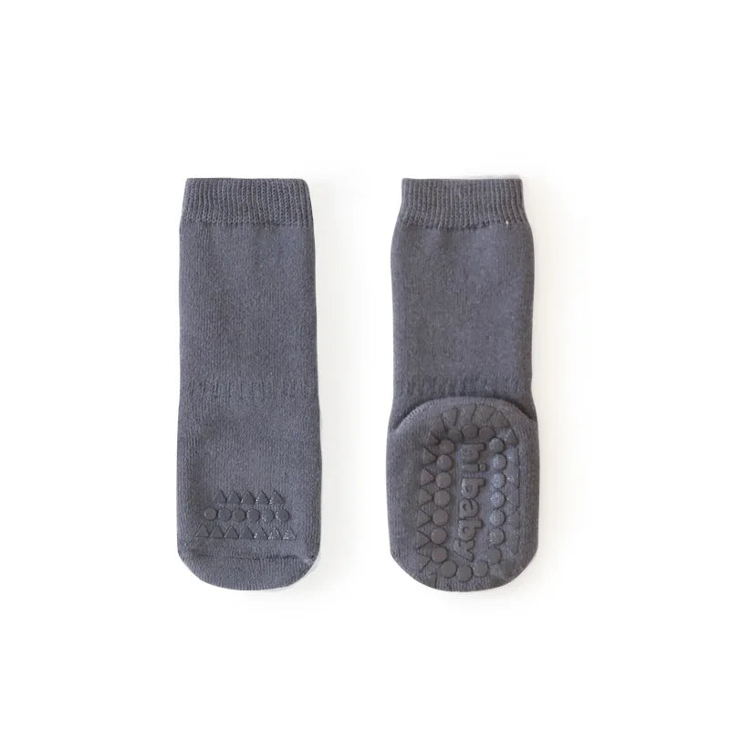 Toddler Socks Newborn Baby Comfortable Prewalker Thick Winter Kids Terry Cotton Girl Autumn Skidproof Sole Infant Boy Sock 0-3T