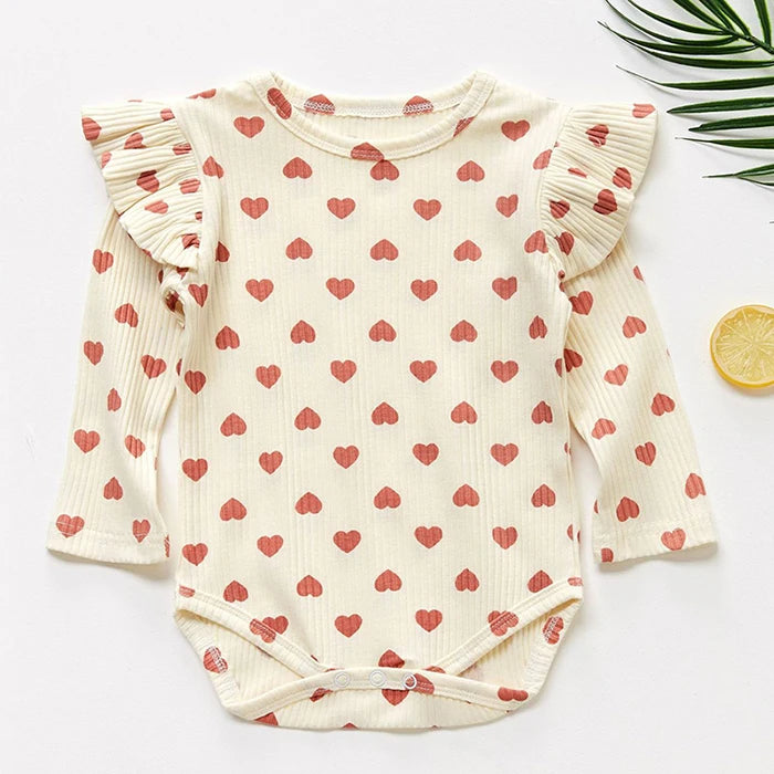 Baby Girl Romper Long Sleeve Clothes For Girls Lace Newborn Baby Rompers For Girls Jumpsuit 100% Cotton Baby Boys Romper