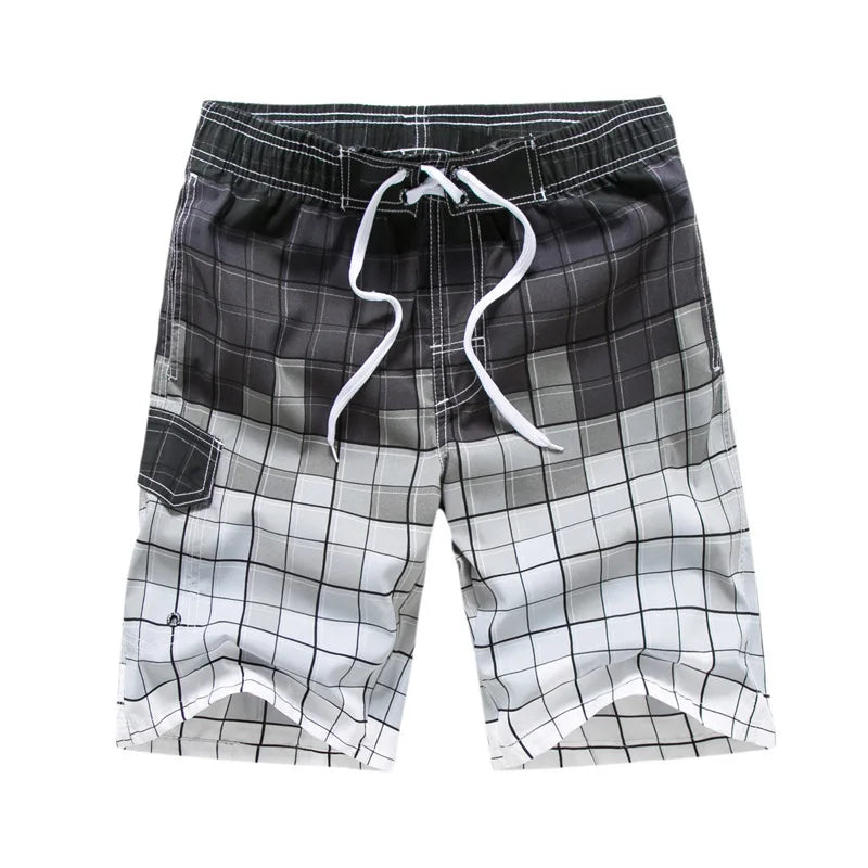 Men Beach Shorts M-6XL Plus Size Swimwear Men Swim Shorts Surf Wear Board Shorts Summer Swimsuit Bermuda Beachwear Trunks Short