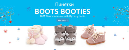 Baby Shoes Boy Girl Shoes Flower Newbron Toddler Infant PU Bowknot Princess Non-slip Rubber Soft Soled Shoes First Walkers