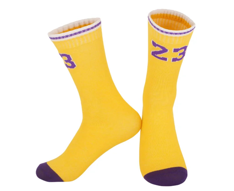 infant Kids boys children Super Star number Basketball Socks Sports training Socks Non-slip Skateboard soccer running Socks
