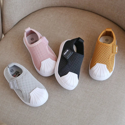 Baby Girls Boys Casual Shoes Spring Autumn Infant Toddler Shoes Comfortable Non-slip Soft Bottom Children Sneakers Kids Shoes