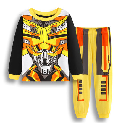 Kids Pjs Sets boys Pajamas Children Cars Cool Boy Sleepwear Baby lightning mcqueen Pyjamas Long Sleeve Girl Set Nightwear