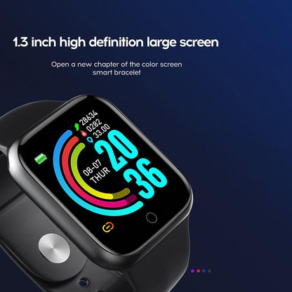 Elegant Popular Smart Watch For Women and Men D20 Pro Men Smartwatch for IOS and Android Sistems With Heart Rate Monitor Blood Pressure Sports Tracker Wristband