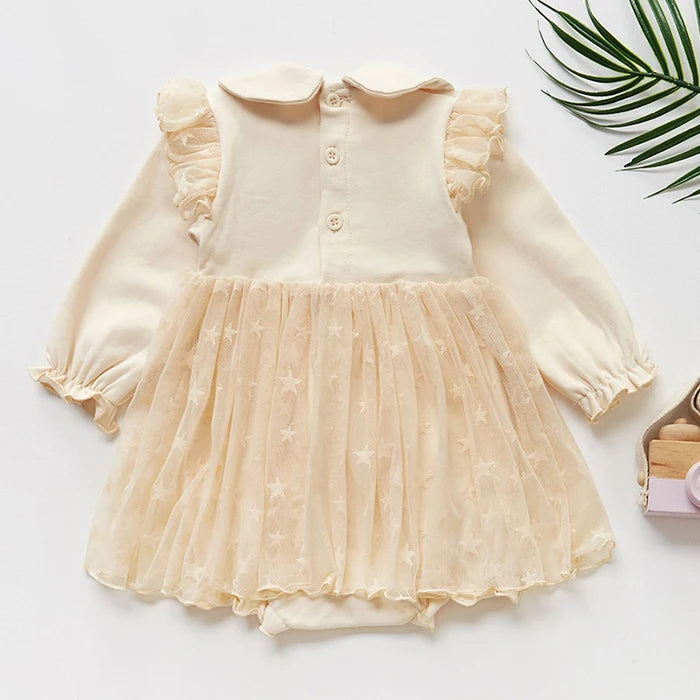 Baby Girl Romper Long Sleeve Clothes For Girls Lace Newborn Baby Rompers For Girls Jumpsuit 100% Cotton Baby Boys Romper