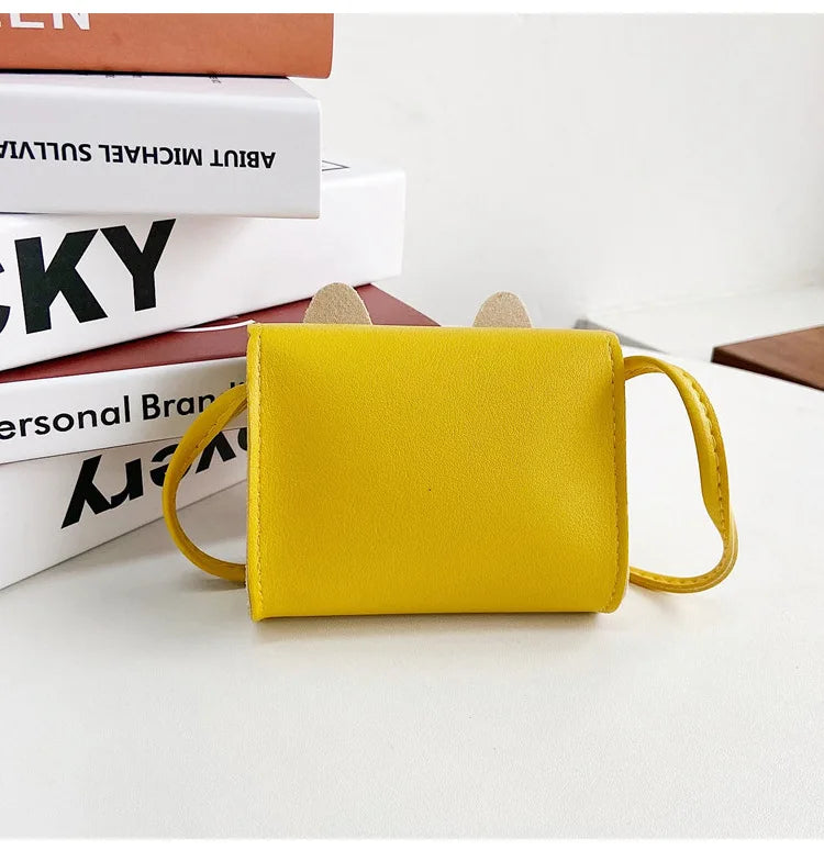 Children's Accessories Small Shoulder Bag Cute Rabbit BabyGirls Small Crossbody Bags Cartoon Kids Boys Mini Coin Purse Handbags