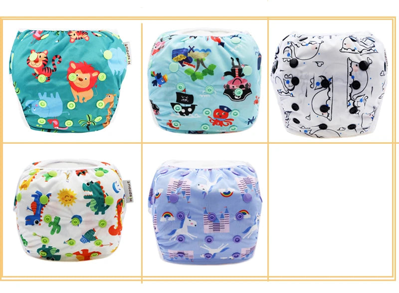 Infant swimming trunk/swim diaper swimsuit boy swim diapers/newborn baby girl swimwear 0 1 2 years
