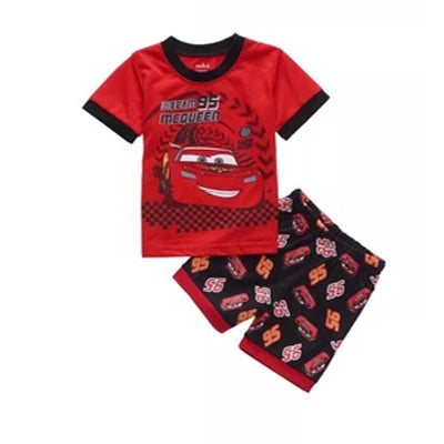 Kids pyjamas children sleepwear baby set boys girls cars pijamas cotton nightwear clothes kids clothing pajamas sets