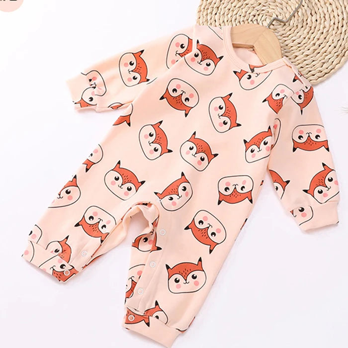 Baby Girl Romper Long Sleeve Clothes For Girls Lace Newborn Baby Rompers For Girls Jumpsuit 100% Cotton Baby Boys Romper