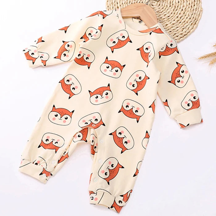 Baby Girl Romper Long Sleeve Clothes For Girls Lace Newborn Baby Rompers For Girls Jumpsuit 100% Cotton Baby Boys Romper
