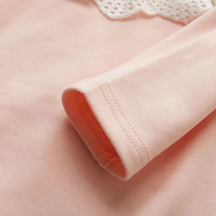 Baby Girl Romper Long Sleeve Clothes For Girls Lace Newborn Baby Rompers For Girls Jumpsuit 100% Cotton Baby Boys Romper