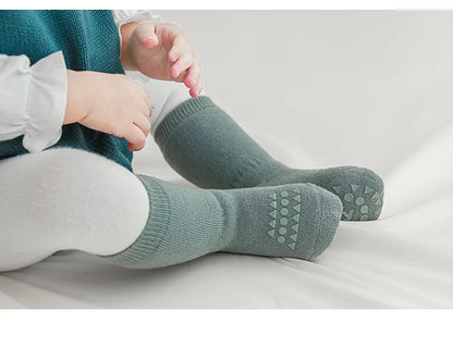 Toddler Socks Newborn Baby Comfortable Prewalker Thick Winter Kids Terry Cotton Girl Autumn Skidproof Sole Infant Boy Sock 0-3T