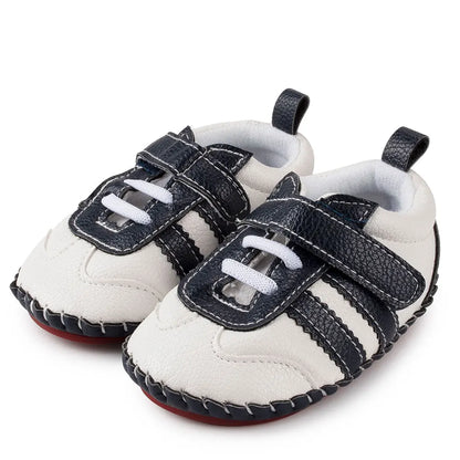Baby Shoes Boy Girl Shoes Flower Newbron Toddler Infant PU Bowknot Princess Non-slip Rubber Soft Soled Shoes First Walkers