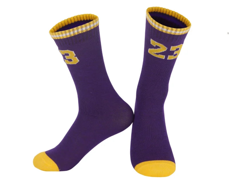 infant Kids boys children Super Star number Basketball Socks Sports training Socks Non-slip Skateboard soccer running Socks
