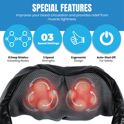 Relax & Recover: Pursonic 3D Shiatsu Electric Massager Series