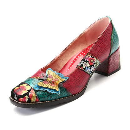 High Heels for Women ELEGANT Sweet Fashion British Style Slip-On 12CM Thin Heels Pointed Toe Office Career Women Shoes Gold 46