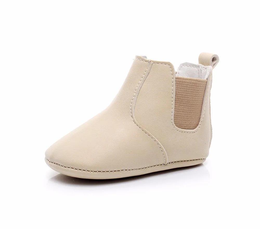 Toddler Baby Boy Girl Shoes 0-24M Infant First Walkers Moccasins Soft PU Ankle Boots Newborn Footwear Bebe Crib Shoes