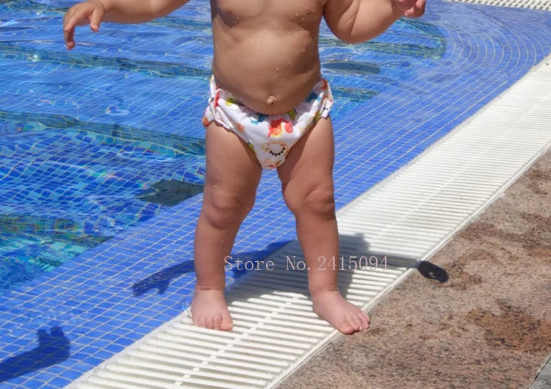Infant swimming trunk/swim diaper swimsuit boy swim diapers/newborn baby girl swimwear 0 1 2 years