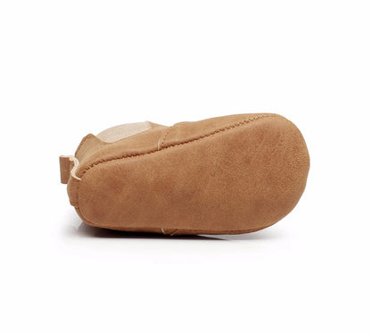Toddler Baby Boy Girl Shoes 0-24M Infant First Walkers Moccasins Soft PU Ankle Boots Newborn Footwear Bebe Crib Shoes