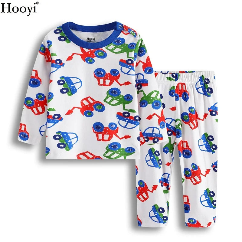 Princess Frog Baby Girl Sleepwear Suits Infant Pajamas Pink 100% Cotton Newborn Sleep Sets Children Clothes At Home 3-24Month