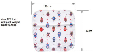 100% Cotton Newborn Baby Towels Saliva Towel Nursing Towel Baby Boys Girls Bebe Toalha Washcloth Handkerchief Dropshipping KF011