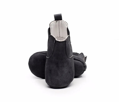 Toddler Baby Boy Girl Shoes 0-24M Infant First Walkers Moccasins Soft PU Ankle Boots Newborn Footwear Bebe Crib Shoes