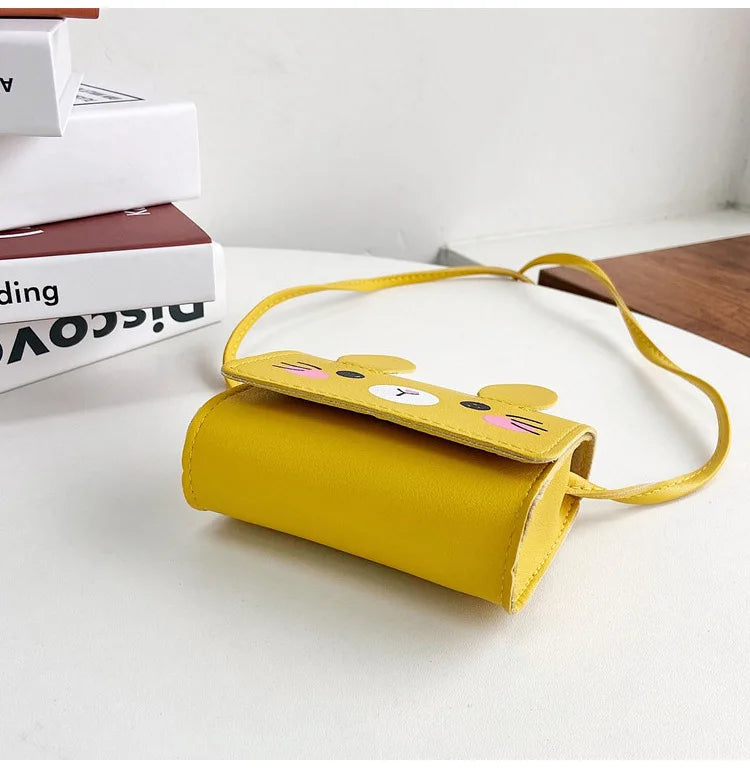 Children's Accessories Small Shoulder Bag Cute Rabbit BabyGirls Small Crossbody Bags Cartoon Kids Boys Mini Coin Purse Handbags